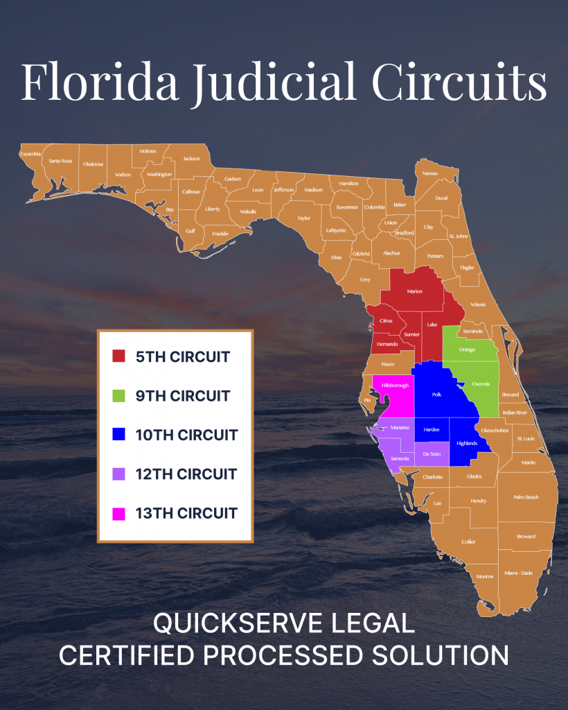 florida judicial circuits map